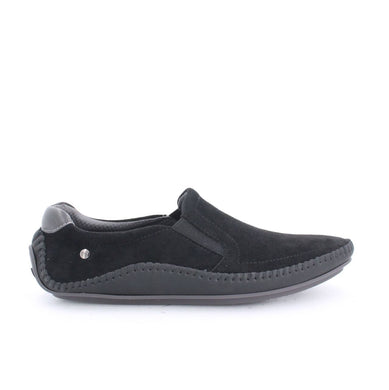 TUCKER MOCCASINS - BLACK