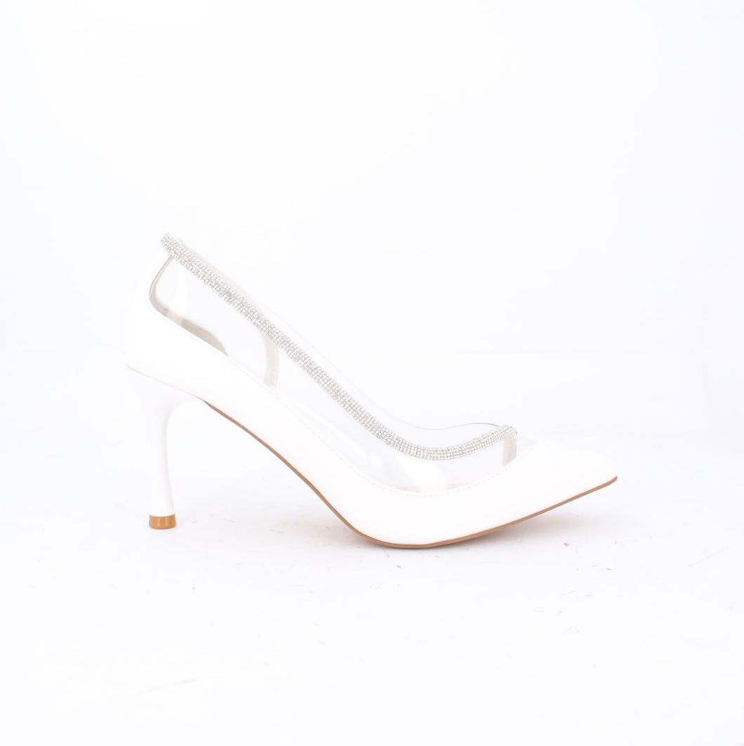SERENA PUMPSHOE-HEELS-WHITE