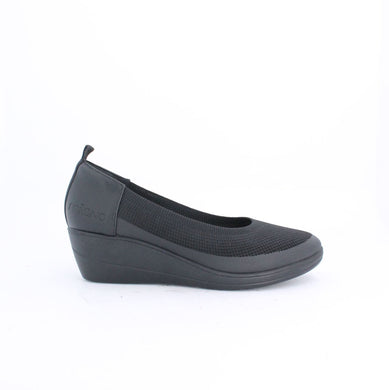 DANELA PUMP WEDGE - BLACK