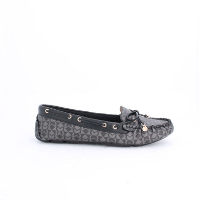 DALTEN MOCCASINS - BLACK