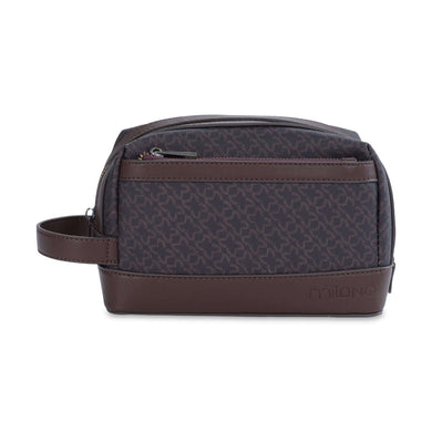 ANTHON UPDATE WASHBAG - DARK BROWN