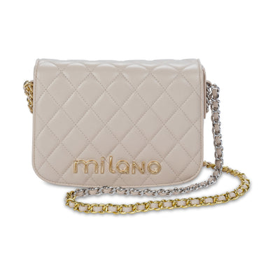 SALONI SADDLE BAG - BEIGE
