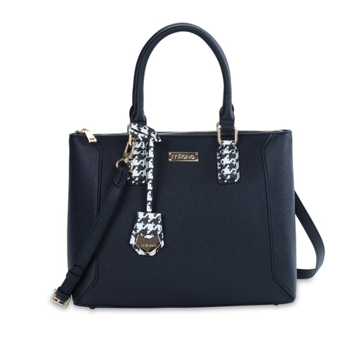 GINNY SHOPPER BAG - BLACK