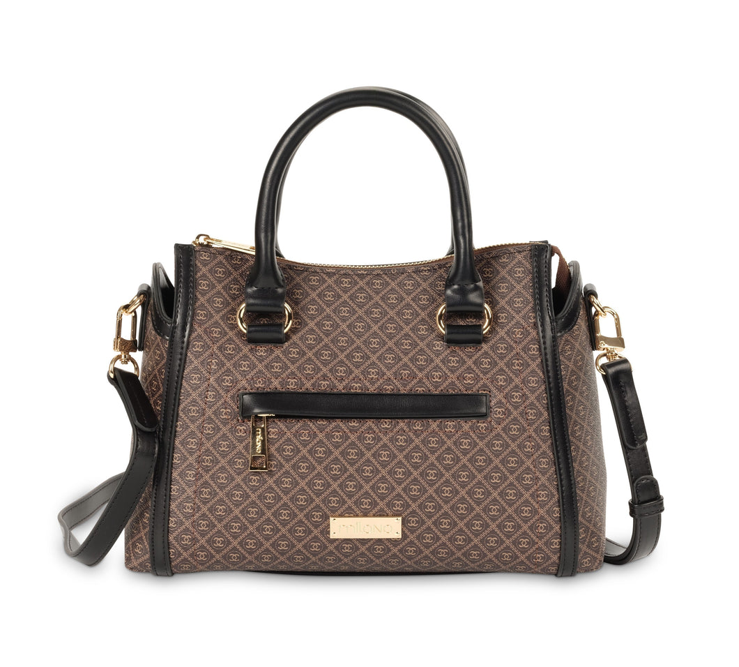 SHAILA SHOPPER BAG - BLACK