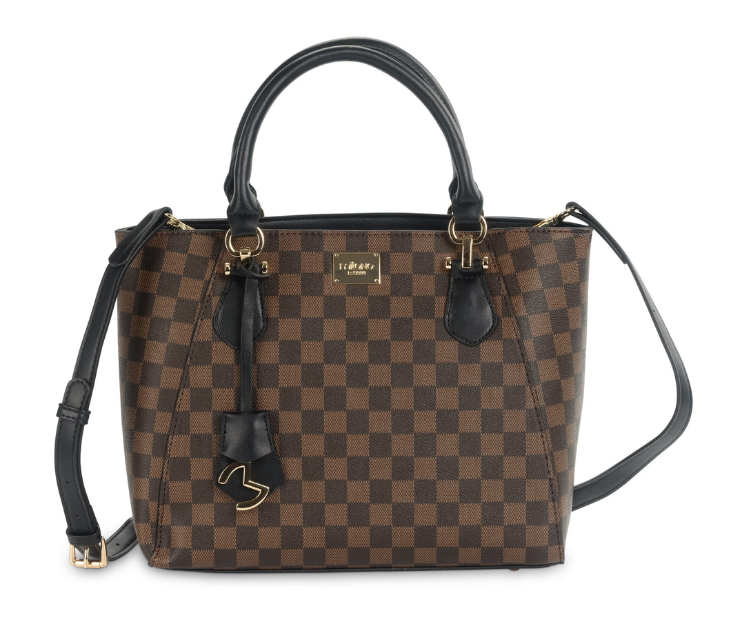 ERI TOTE BAG - BROWN