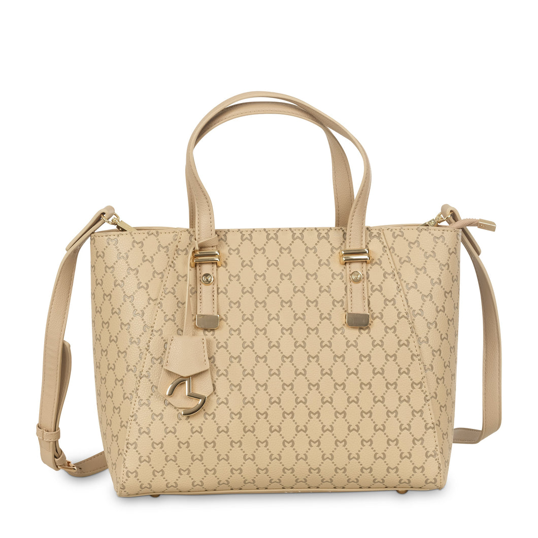 ERI TOTE BAG - BEIGE